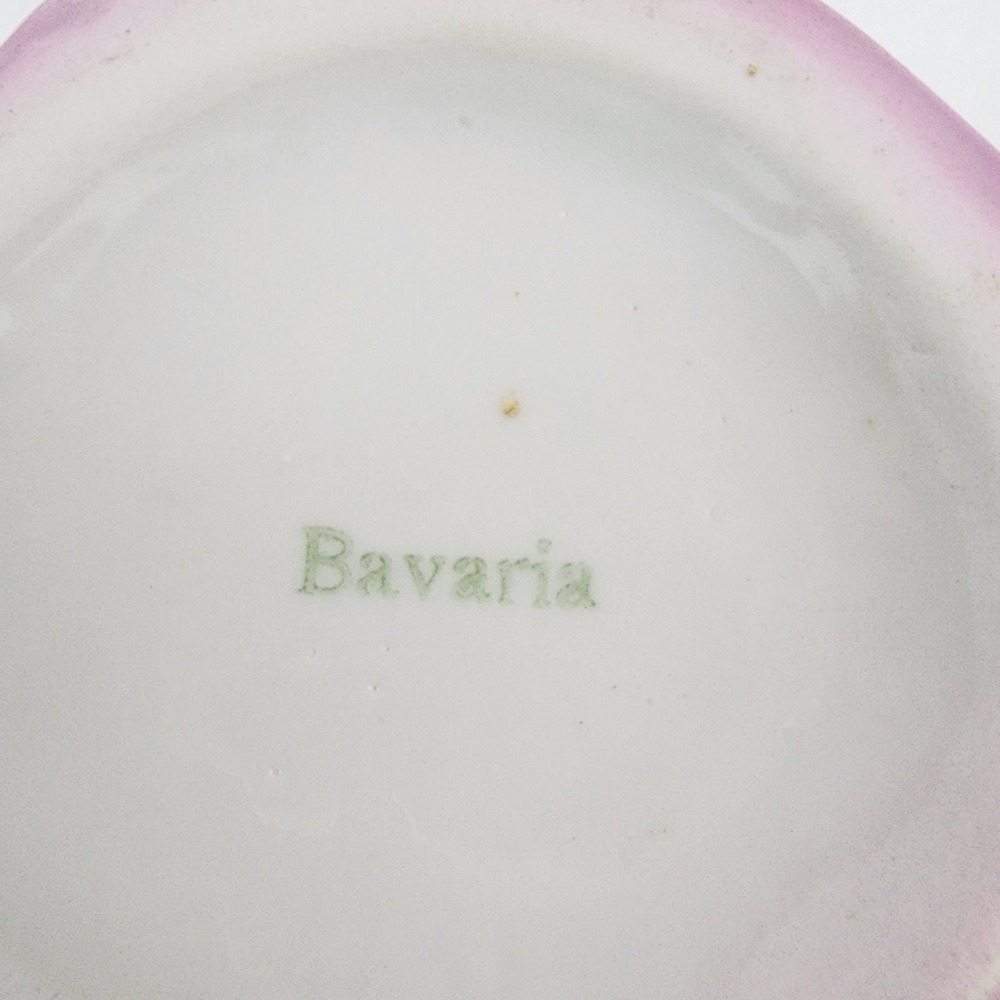Vintage Bavaria German Half Doll Dresser Powder Jar Madame Pompadour - Picture 9 of 9